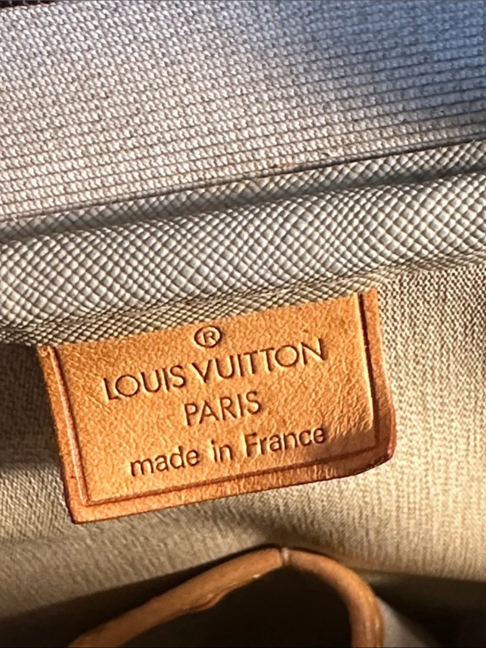 Authentic Louis Vuitton Monogram Deauville Bowling Vanity Handbag.